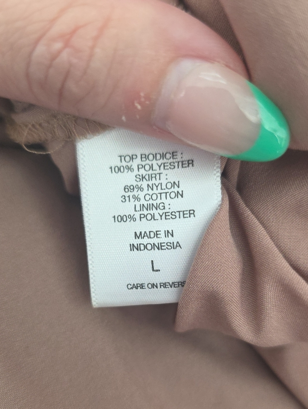 NY&Co Lace Fit-and-Flare Dress Lg - Picture 8 of 8